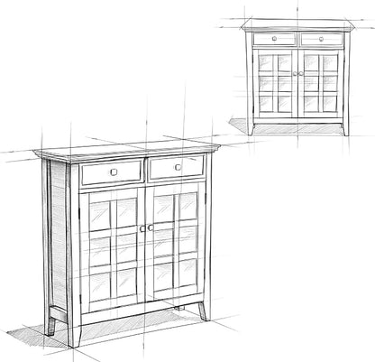 SIMPLIHOME Acadian Storage Cabinet - Image 15
