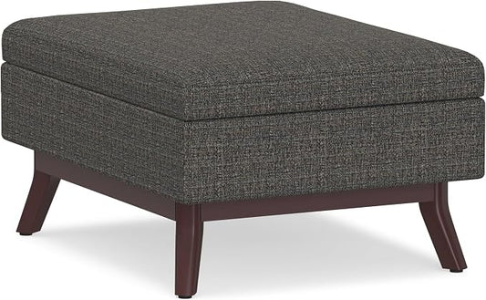 SIMPLIHOME Owen Coffee Table Storage Ottoman by SimpliHome