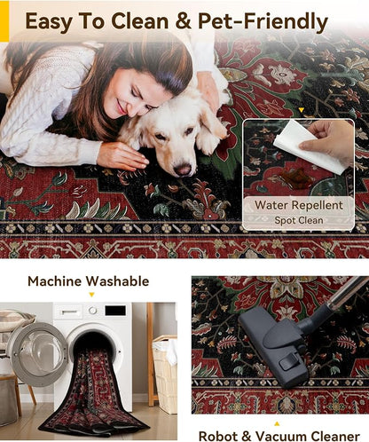RELEANY Area Rugs 2'x3' Kitchen Rugs Entry Rug Small Rugs - Image 5