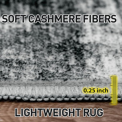 6x9 Area Rugs Washable Rug: Large Modern Abstract Living Room Rug Soft - Image 7