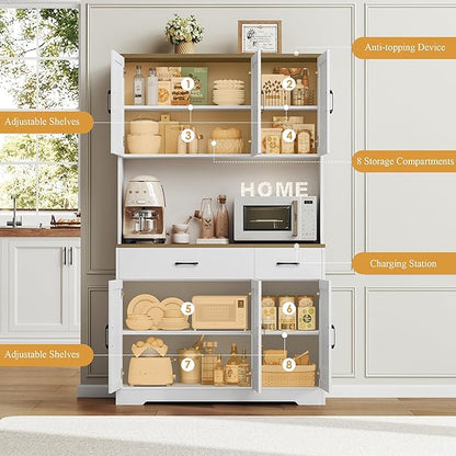 HOSTACK 71" Pantry Cabinet - Image 5
