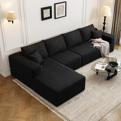 135.4" Cloud Modular Sectional Sofa Couch - Image 5