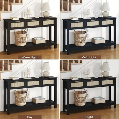 Luoxiao Entryway Table, Narrow Hallway Table - Image 11