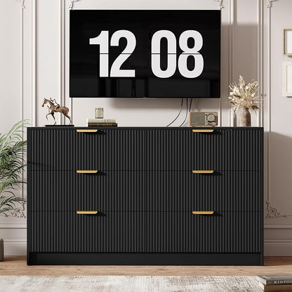 Garvee 6 Drawers Dresser for Bedroom - Image 3