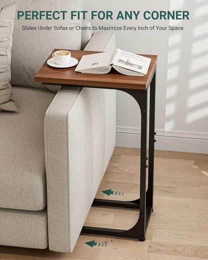 C-Shaped Side Table for Couch - Image 5
