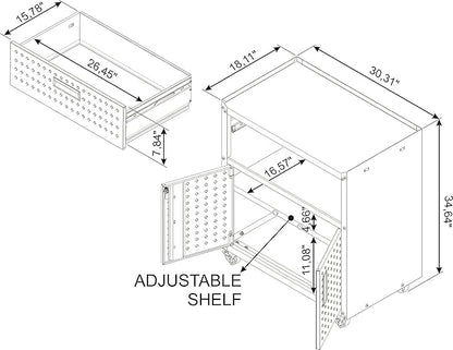 Manhattan Comfort Fortress Storage Units - Image 3