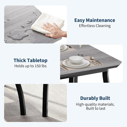 IDEALHOUSE 43'' Dining Table Set - Image 3