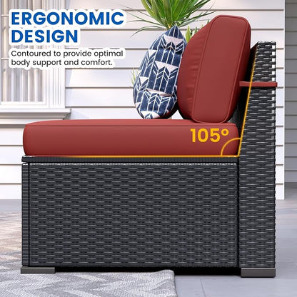 8 Piece Patio Furniture Set - Image 4