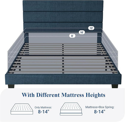 Allewie Full Size Platform Bed Frame - Image 7