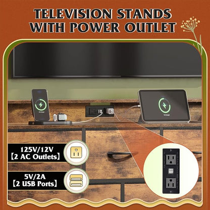 WLIVE Led Dresser for Bedroom, TV Stand for Bedroom - Image 7