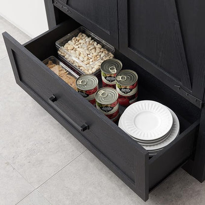 Farmhouse Kitchen Pantry Cabinet - Image 8