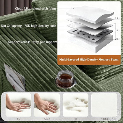 30" Cloud Sectional Couch Single Seat - Image 7