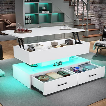 SEDETA 40" Lift Top Coffee Table, Coffee Tables - Image 3