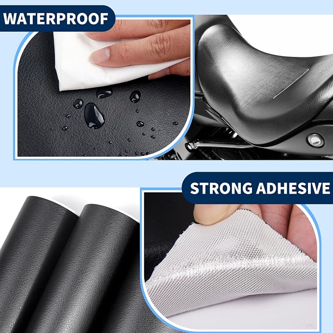 Kangshoon Leather Repair Patches, 17X158 Inch Self-Adhesive Leather Repair Tape - Image 5