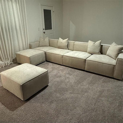 Acanva Luxury Modular Sectional Living Room Sofa Set, Modern Minimalist Style - Image 6