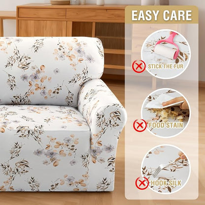 H.VERSAILTEX Printed Couch Slip Covers - Image 8