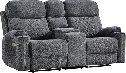 HAOMARKETS Electric Reclining Loveseat Couch - Image 8