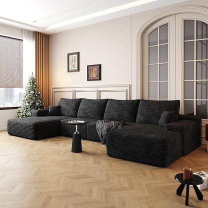 AUGOP 136" Sectional Couches for Living Room Modern Modular Sofa - Image 7