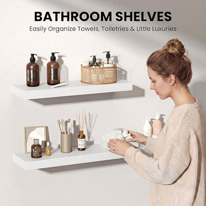 Fun Memories 67Inch Long Floating Shelves, 8 Inch Deep Shelves - Image 7