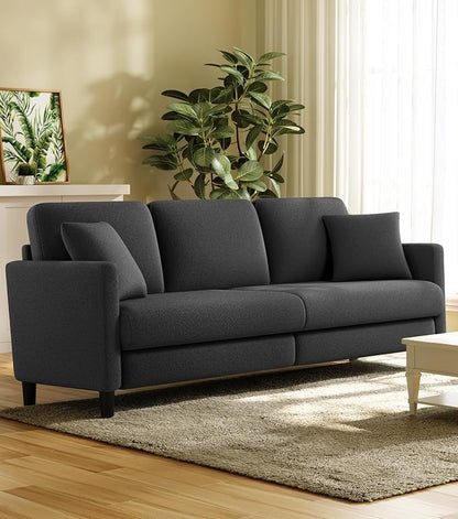 Welzona 83" Couches for Living Room, Teddy Sofa Couch, Comfy Sofas for Living - Image 8