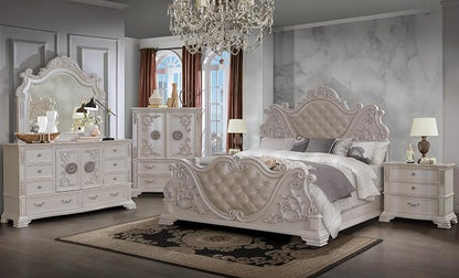 First of a Kind Santa Monica Traditional 5 Piece Queen Bedroom Set by FirstofaKind