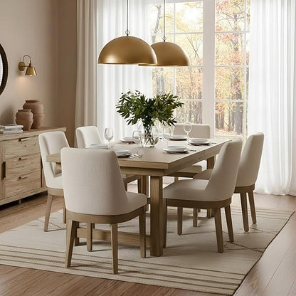 RIVOVA Modern Dining Chairs Set of 6, Comfortable Dining Room Chairs by RIVOVA