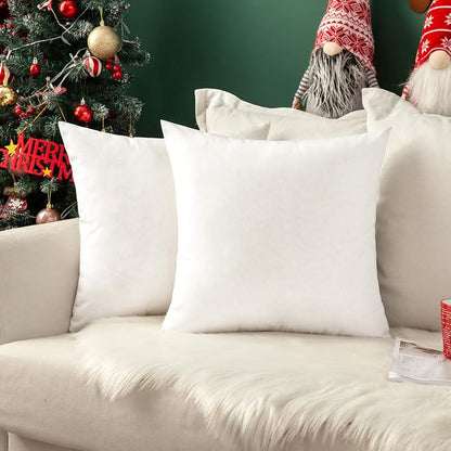 MIULEE Pack of 2 Decorative Outdoor Solid Waterproof Throw Pillow Covers Euro - Image 9