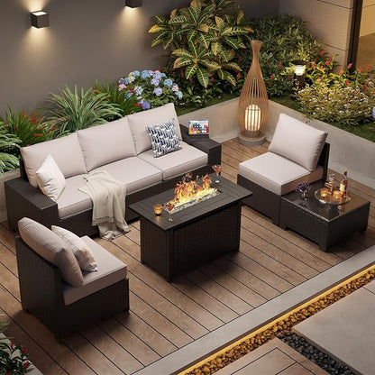 Aoxun Outdoor Patio Furniture Set - Image 10