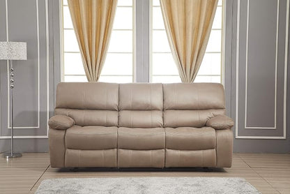 Betsy Furniture Microfiber Reclining Sofa Couch Set Living Room Set 8007 - Image 3
