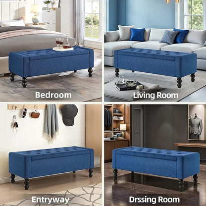 50" W Storage Ottoman Bench - Image 6
