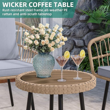 YITAHOME 3 Piece Bistro Set Outdoor - Image 4