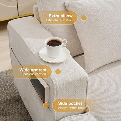 Korser 89" Couches for Living Room - Image 5