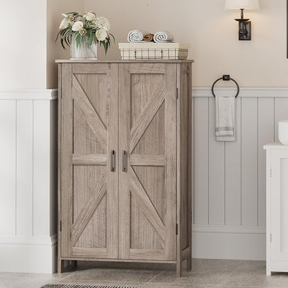 Homleke Farmhouse Bathroom Cabinet - Image 2