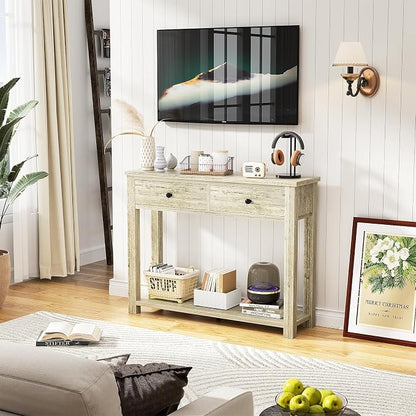 Homieasy Farmhouse Console Table - Image 8