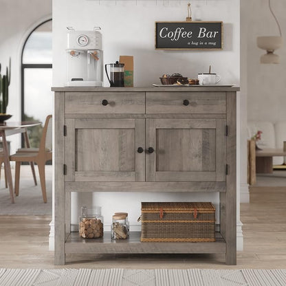 HOSTACK Farmhouse Console Table by HOSTACK