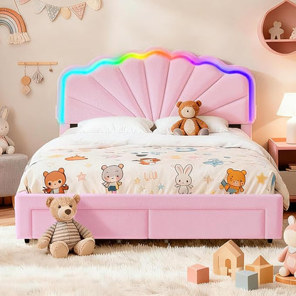 Queen Upholstered Children’s Bed - Image 3
