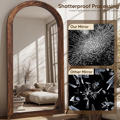 Full Length Mirror, Oversized Stand Up Mirrors Large Wall Mirrors, Wall Mounted - Image 4