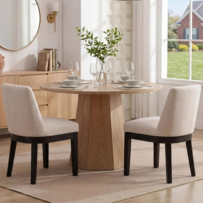 RIVOVA Modern Dining Chairs Set of 2 Comfortable Dining Room Chairs by RIVOVA
