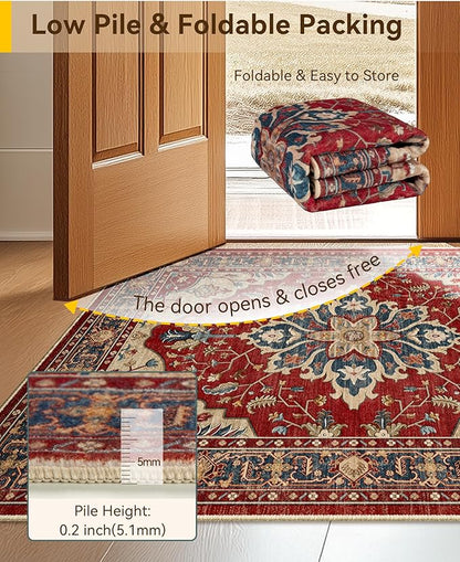 RELEANY Area Rugs 2'x3' Kitchen Rugs Entry Rug Small Rugs - Image 4