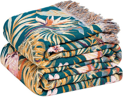 LUTBM Boho Throw Blanket for Couch Sofa Chair Cotton Summer Blankets for by LUTBMFindYourFreeSpiritatHome