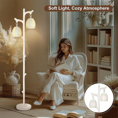 Scenekoy Rustic 68” Tall Floor Lamp - Image 2