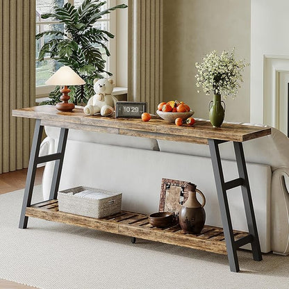 ChooChoo 70.9 Inch Long Console Tables - Image 6