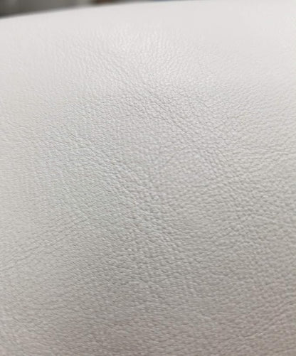 NAT Leathers | White Soft Faux Vegan Leather PU | 4 Yards Cut by The Yard | by NATLeathers