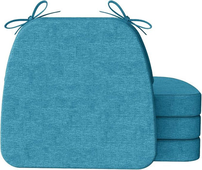 AAAAAcessories D-Shaped Chair Cushions, Machine-Washable Cover by AAAAAcessories