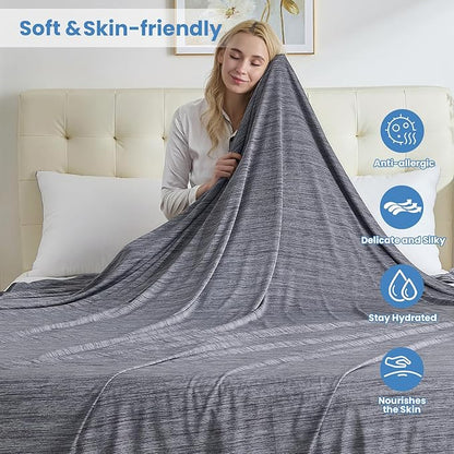 OIGAE Cooling Blanket for Hot Sleepers - Image 5