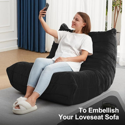 Bean Bag Chairs for Adults Giant Bean Bag Chair Memory Foam BeanBag Chair Bean - Image 6