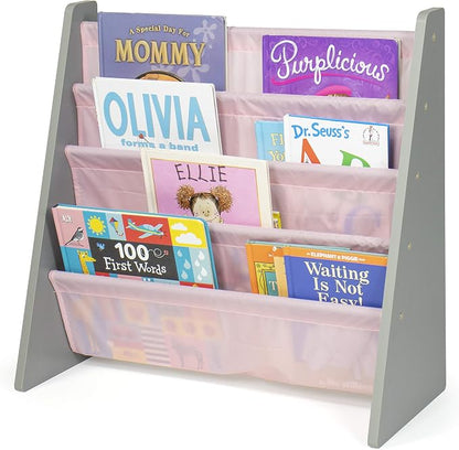 Humble Crew Kids Bookshelf, 4-Tier Front-Facing Book Display Organizer - Image 3