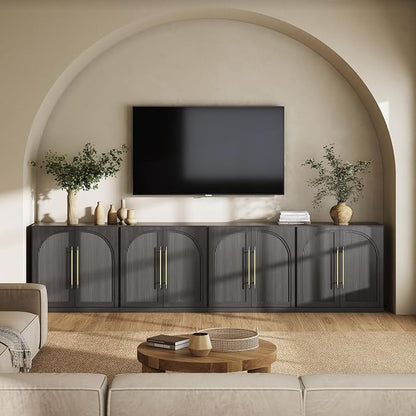 BELLEZE Set of 4 Modular Sideboard by BELLEZE
