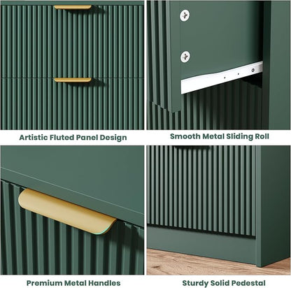 Garvee 3 Drawer Dresser for Bedroom - Image 4