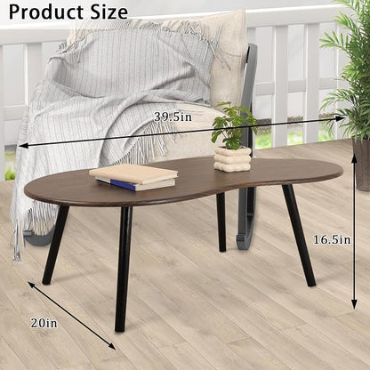 Modern Coffee Tables for Living Room Cloud Shape Center Table Industrial - Image 3